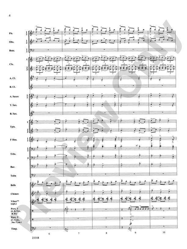 Ceremonial Fanfare - Concert Band Conductor Score & Parts (Digital Download)
