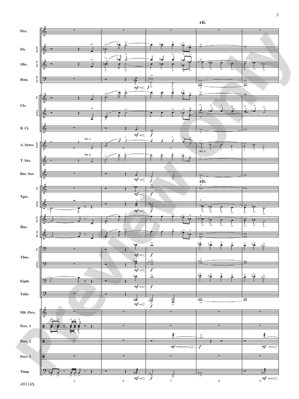 Arabian Sandscapes - Concert Band Conductor Score & Parts (Digital Download)