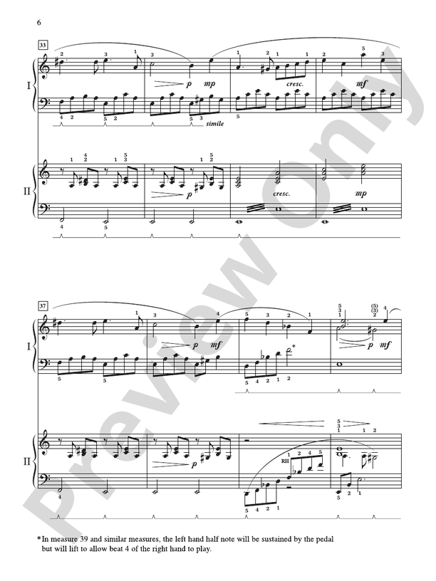 Concerto Romantique: In Three Movements for Solo Piano with Piano Accompaniment - 2 Pianos, 4 Hands (Digital Download)