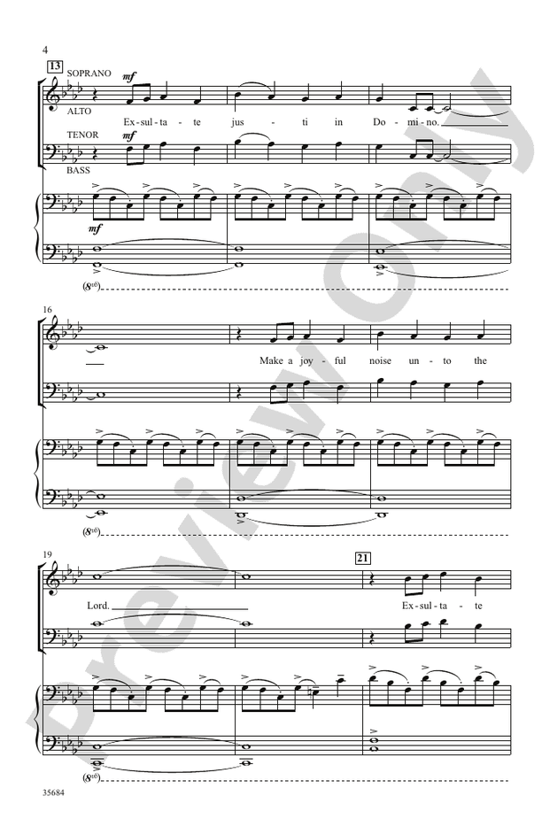 Festival Exsultate – SATB Choral Octavo (Digital Download)