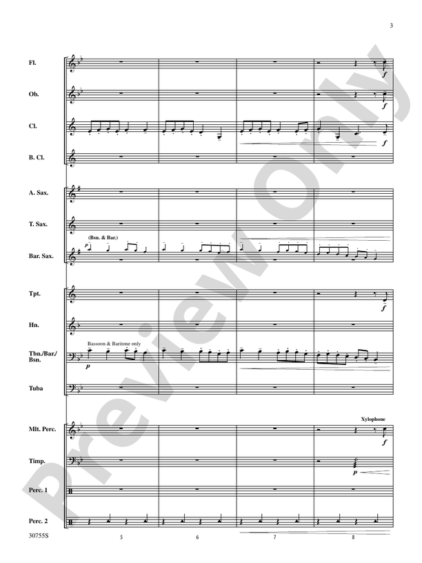 Shepherd's Hey - Concert Band Conductor Score & Parts (Digital Download)
