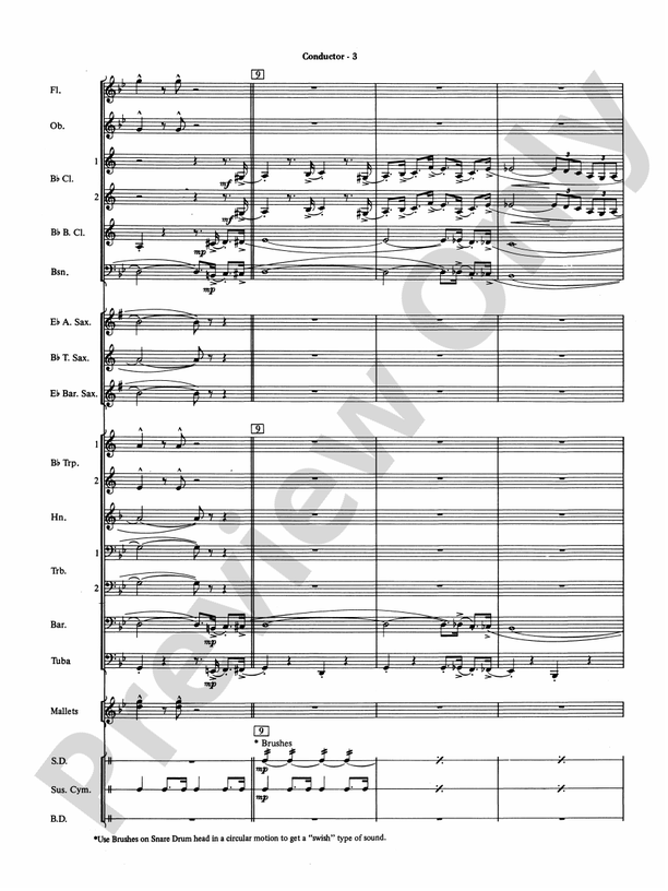 The Pink Panther (Arr. Paul Cook) - Concert Band Conductor Score & Parts (Digital Download)