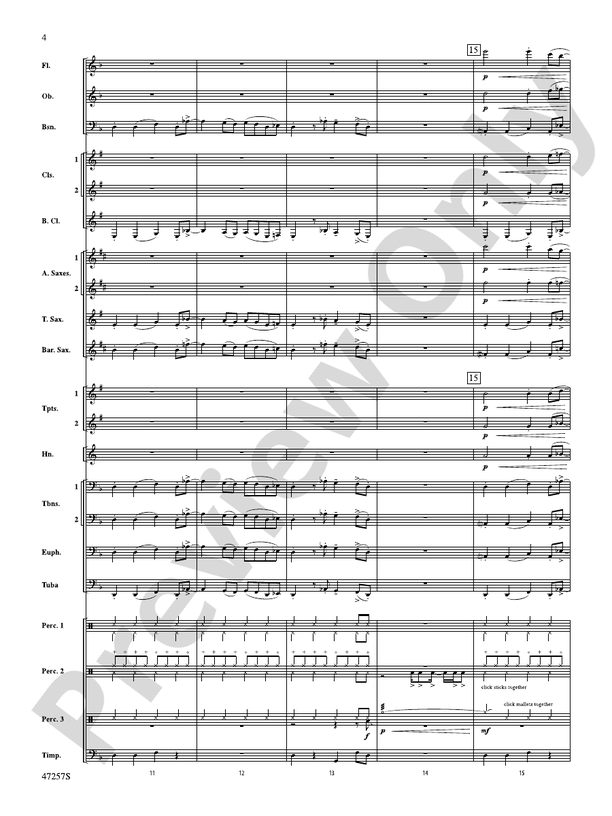 Angry Beavers! - Concert Band Conductor Score & Parts (Digital Download)
