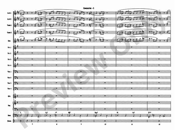 Sonny's Place - Jazz Ensemble Conductor Score & Parts (Digital Download)