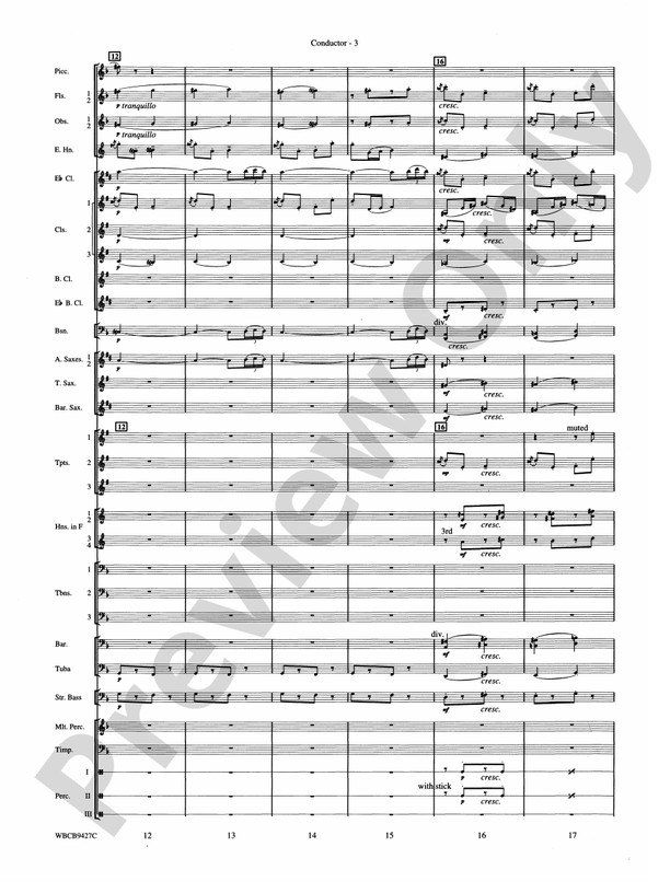An American in Paris - Concert Band Conductor Score & Parts (Digital Download)
