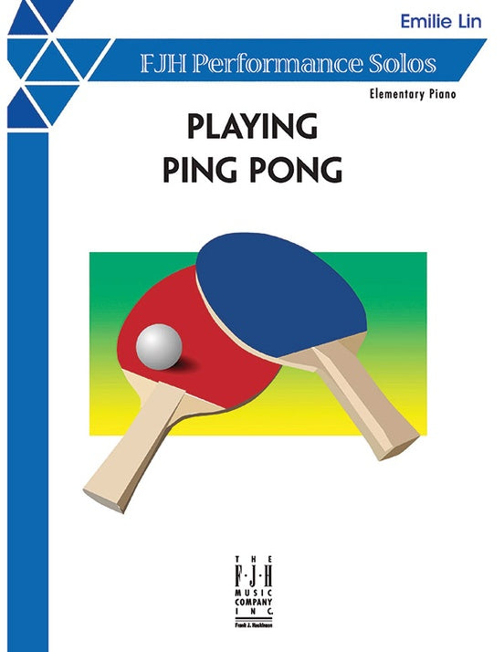 Playing Ping Pong - Piano (Digital Download)