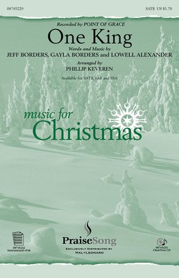 One King - SATB Phillip Keveren PraiseSong Choral Score Octavo