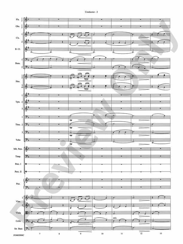 Band of Brothers - Full Orchestra Conductor Score & Parts (Digital Download)