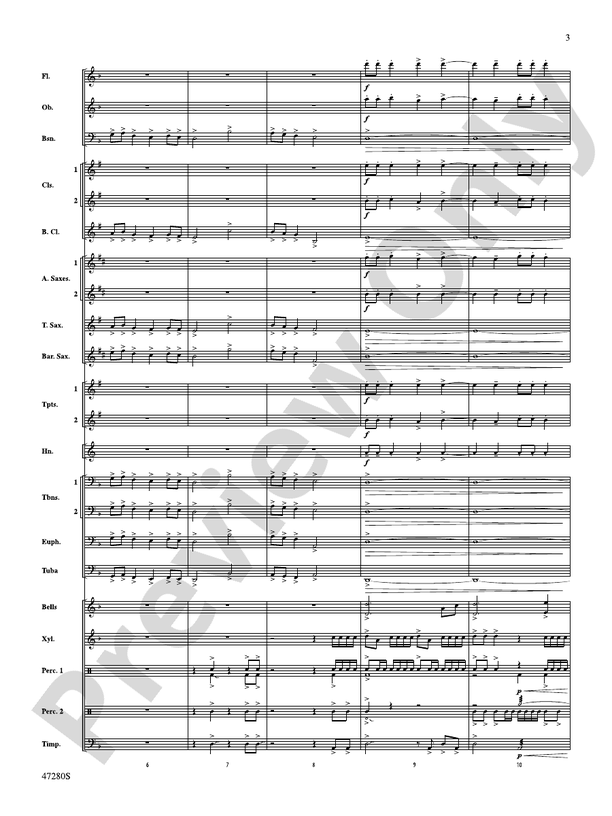 Typhoon - Concert Band Conductor Score & Parts (Digital Download)