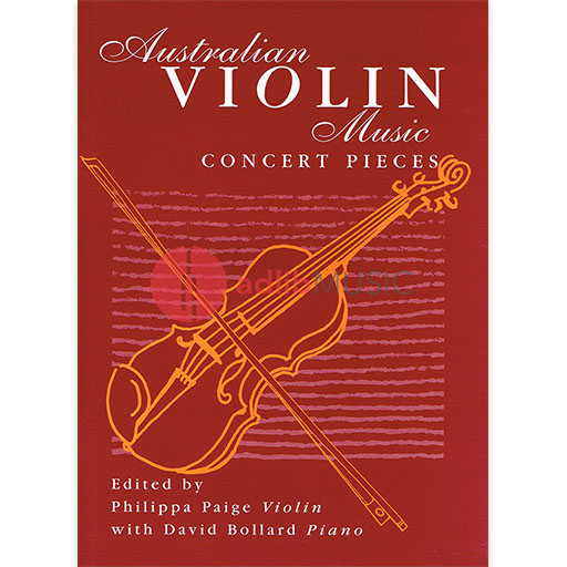 AUSTRALIAN VIOLIN MUSIC - PAIGE/BOLLARD ED - CURRENCY PRESS - Out Of Print