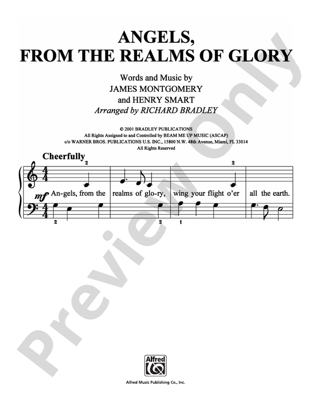 Angels, From the Realms of Glory - DSM-PS-0007984 - Easy Piano (Digital Download)