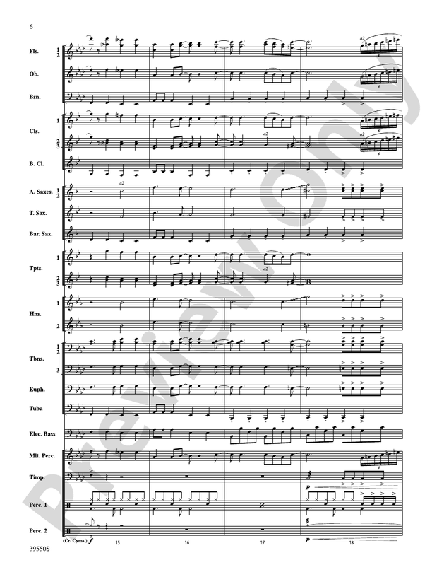 The Rolling Stones on Tour - Concert Band Conductor Score & Parts (Digital Download)