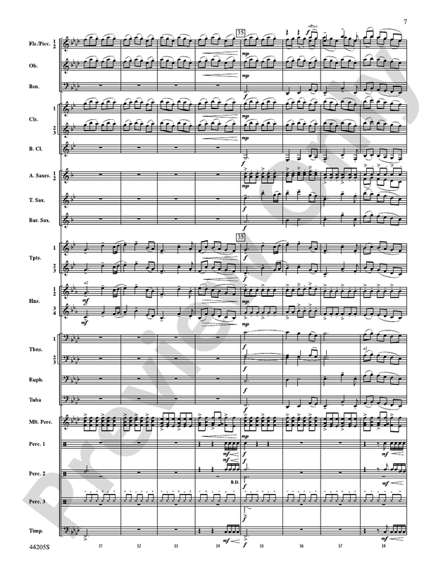 The Wind Racers - Concert Band Conductor Score & Parts (Digital Download)