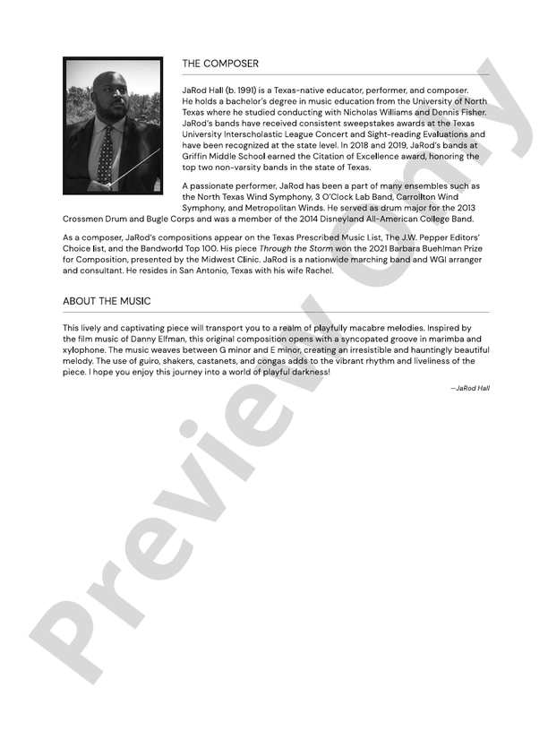 Rumba de la Tumba – Concert Band Conductor Score & Parts (Digital Download)