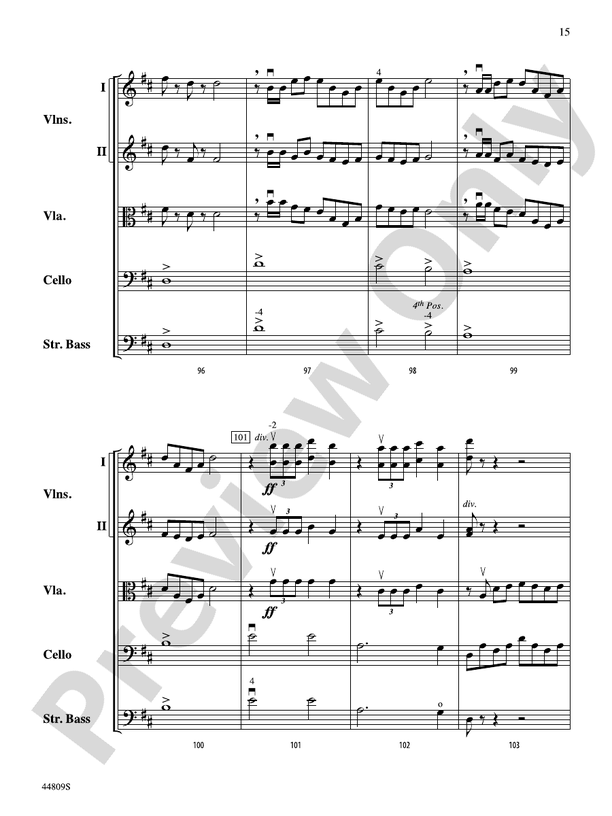 Overtures! - String Orchestra Conductor Score & Parts (Digital Download)