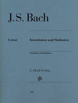 Inventions and Sinfonias - without fingering - Johann Sebastian Bach - Piano G. Henle Verlag