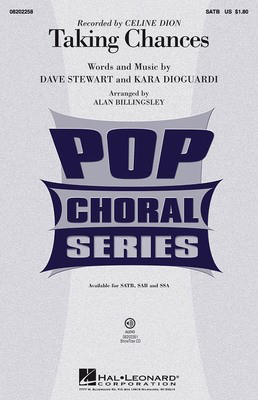 Taking Chances - SSA Alan Billingsley Hal Leonard Choral Score Octavo