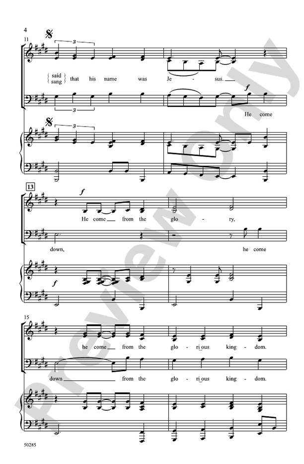 The Virgin Mary Had a Baby Boy - SAB Choral Octavo (Digital Download)