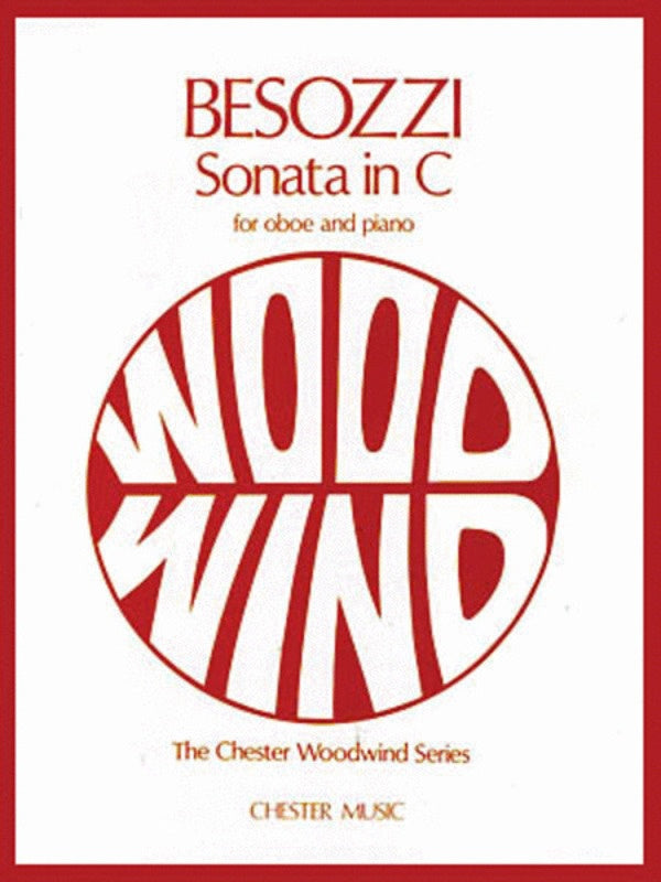 Besozzi - Sonata in Cmaj - Oboe/Piano Accompaniment Chester CH01598