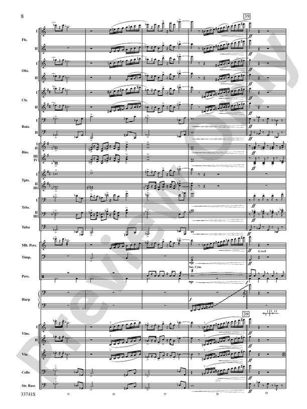 Kallalanta – Full Orchestra Conductor Score & Parts (Digital Download)