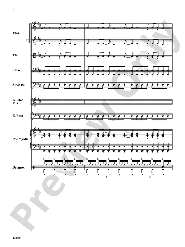 Appalachian Snowfall - String Orchestra Conductor Score & Parts (Digital Download)