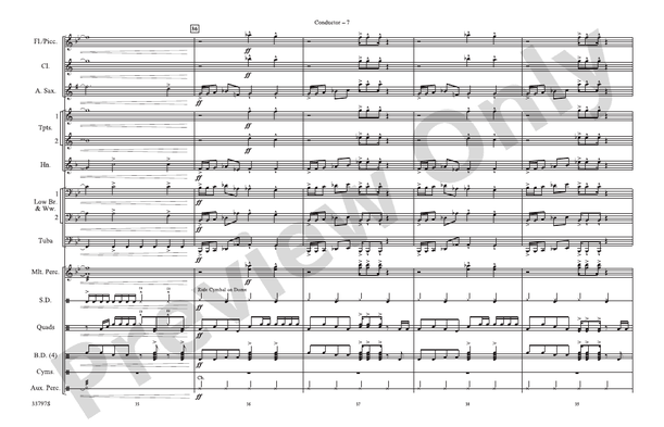 Dr. Feelgood – Marching Band Conductor Score & Parts (Digital Download)