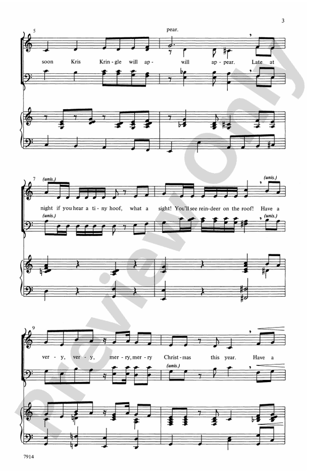A Very, Very, Merry, Merry Christmas - SATB Choral Octavo (Digital Download)