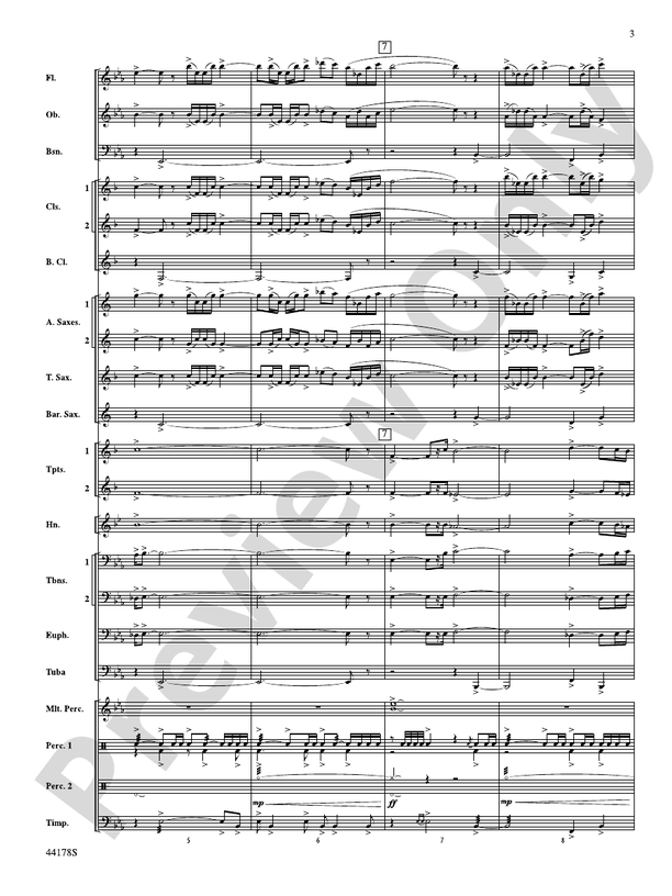 Intrepid Journey - Concert Band Conductor Score & Parts (Digital Download)