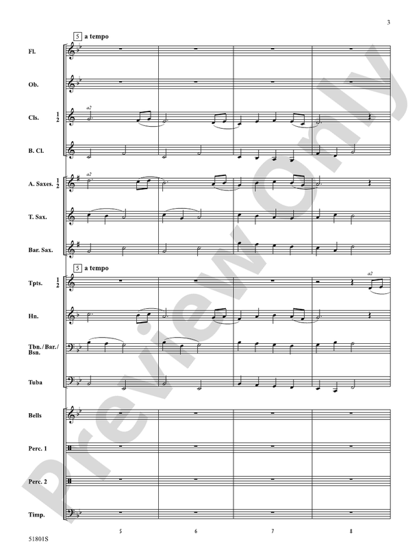 Morningside - Concert Band Conductor Score & Parts(Digital Download)