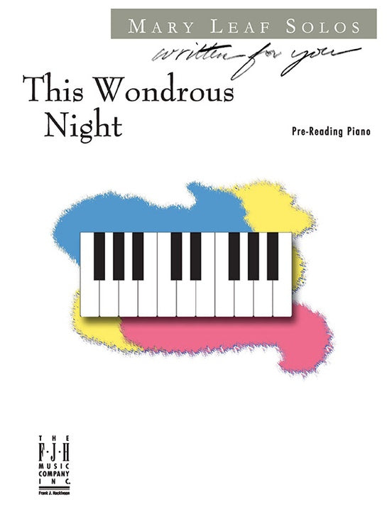 This Wondrous Night - Piano (Digital Download)