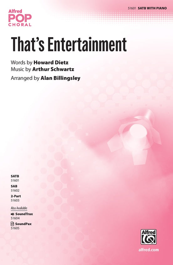 That's Entertainment - SATB Choral Octavo (Digital Download)