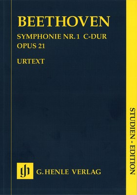 Symphony No. 1 Op. 21 C major - Study Score - Ludwig van Beethoven - G. Henle Verlag Study Score Score