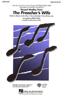 The Preacher's Wife (Gospel Medley) - SATB Kirby Shaw Hal Leonard Choral Score Octavo
