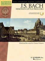 Bach - 19 Little Preludes - Piano/CD Schirmer 296786