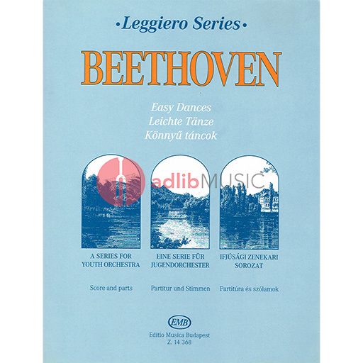 EASY DANCES FOR JUNIOR STRING ORCHESTRA - BEETHOVEN - STRING ORCHESTRA - EMB