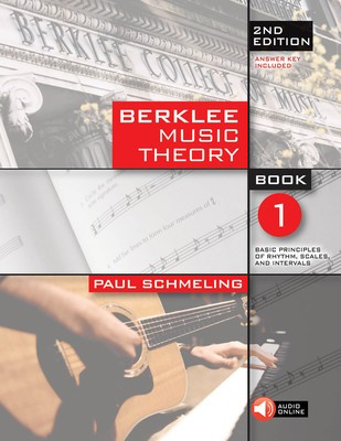 Berklee Music Theory Book 1 - 2nd Edition - Paul Schmeling Berklee Press Sftcvr/Online Audio
