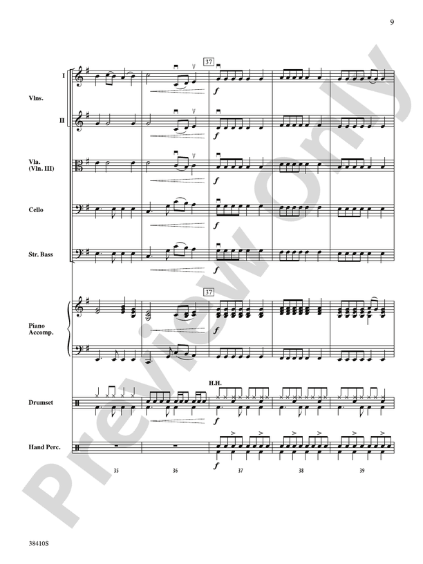 Any Way You Want It - String Orchestra Conductor Score & Parts (Digital Download)