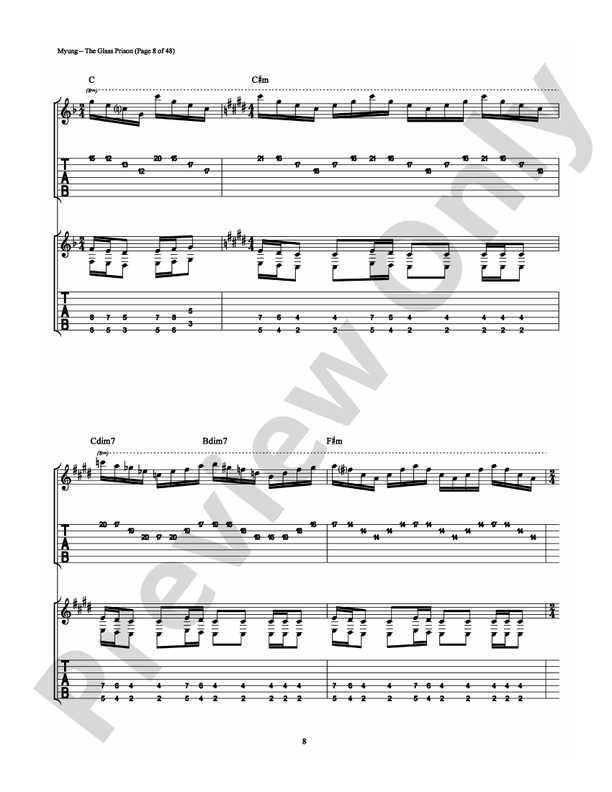 The Glass Prison - Guitar TAB (Digital Download)