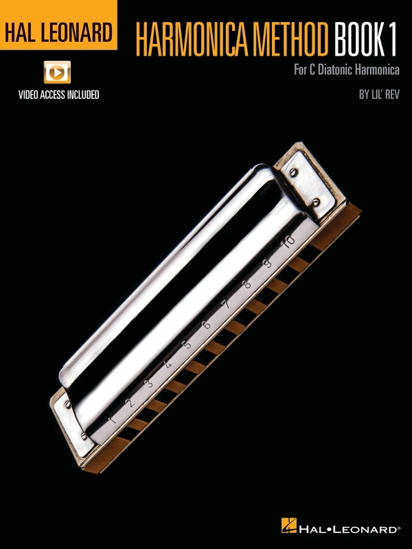 Hal Leonard Harmonica Method Book 1 - Harmonica/Video Access Online Hal Leonard 337564