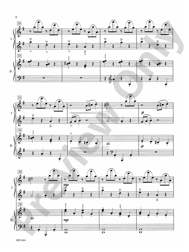 Concerto in G Major - 2 Pianos, 4 Hands (Digital Download)