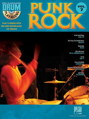Punk Rock - Drum Play-Along Volume 7 - Drums Hal Leonard Drum Notation /CD