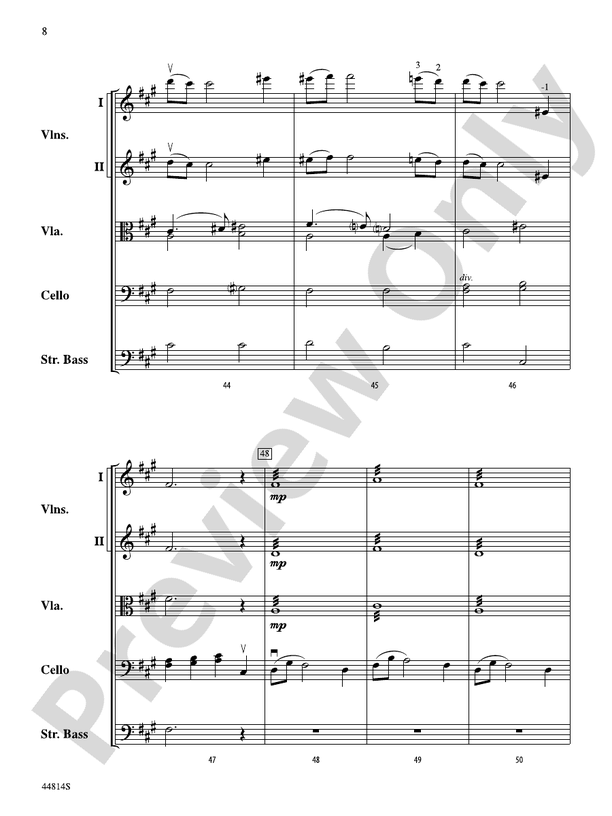 Transylvanian Lullaby - String Orchestra Conductor Score & Parts (Digital Download)