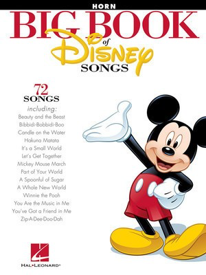 The Big Book of Disney Songs - Horn - Various - French Horn Hal Leonard