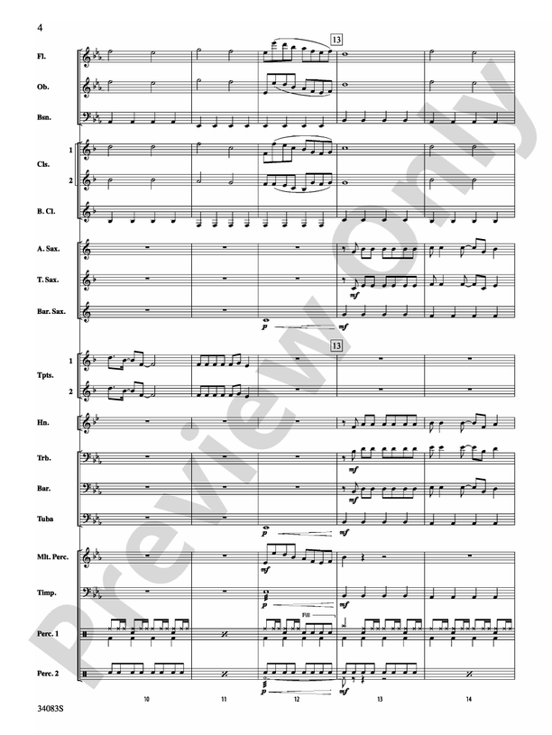 Born This Way - Concert Band Conductor Score & Parts (Digital Download)
