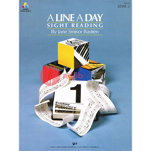 A Line a Day Sight Reading, Level 2 - Jane Bastien - Piano Neil A. Kjos Music Company