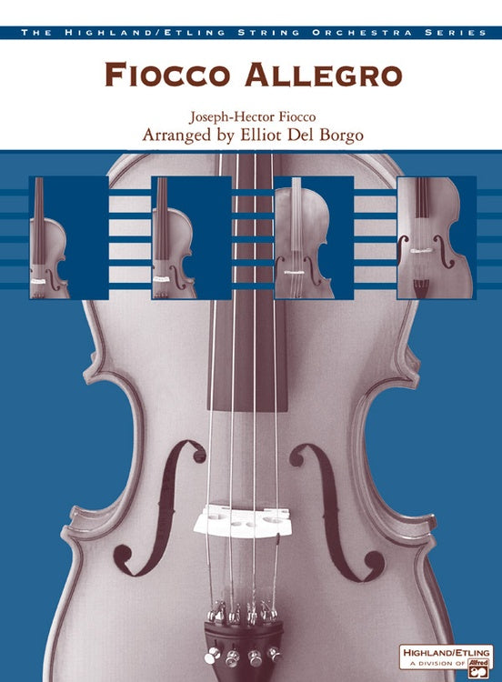 Fiocco Allegro – String Orchestra Conductor Score & Parts (Digital Download)