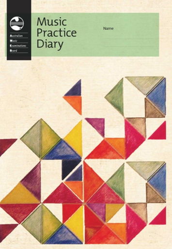 Music Practice Diary - Tringle Design - AMEB