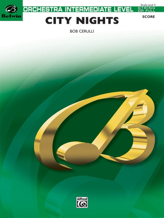 City Nights – Full Orchestra Conductor Score & Parts (Digital Download)