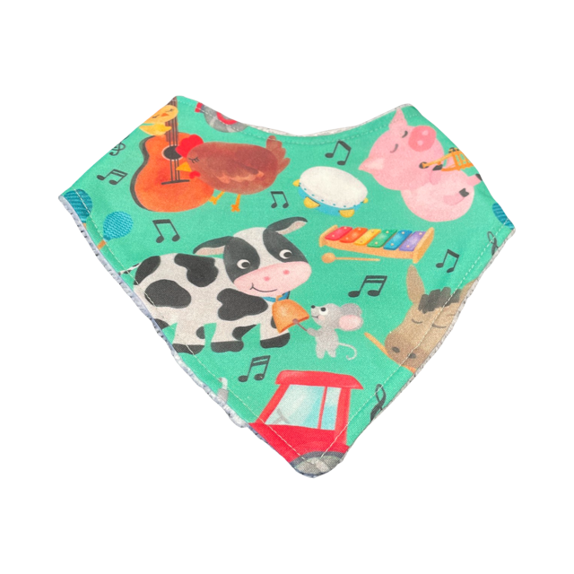 Baby Bib Farm Animals