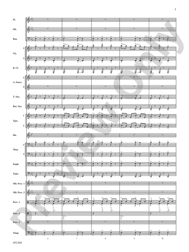 In a Christmas Mood - Concert Band Conductor Score & Parts (Digital Download)